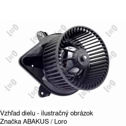 Ventilátory kúrenia 6042NU3X /POLCAR/ - obr. 1