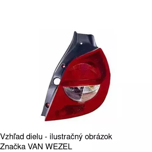 Zadné svetlo 6055880E /POLCAR/ - obr. 5