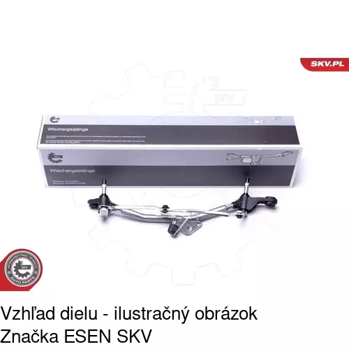 Motorček stieračov 6055SWP1 /POLCAR/ - obr. 2