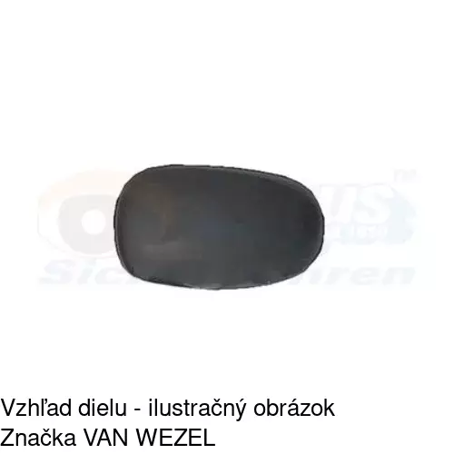 Rám vonkajšieho zrkadla 605654TM /POLCAR/ - obr. 5