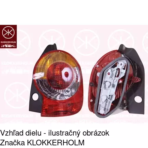 Zadné svetlo 605688-E /POLCAR/ - obr. 1