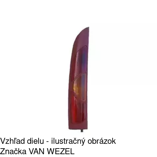 Zadné svetlo 606088-E /POLCAR/ - obr. 2