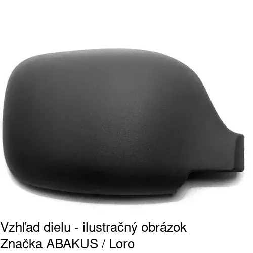 Rám vonkajšieho zrkadla 606155TM /POLCAR/ - obr. 5