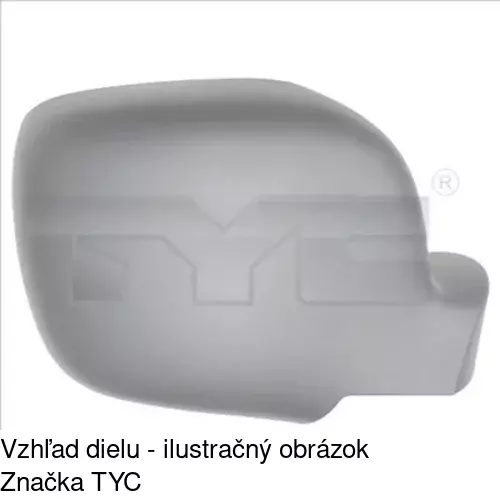 Vonkajšie zrkadlo 6062515M /POLCAR/ - obr. 5