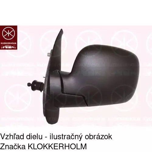 Rám vonkajšieho zrkadla 606255PM /POLCAR/ - obr. 5