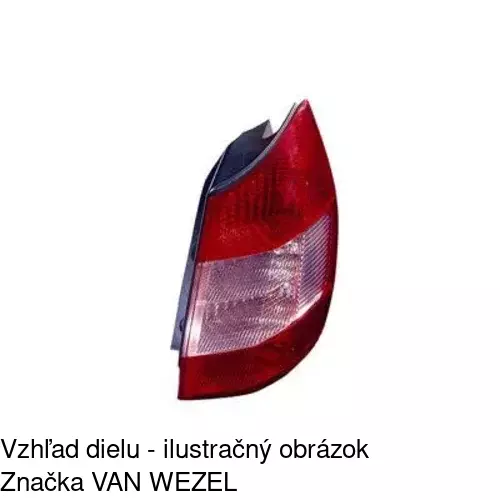 Zadné svetlo 607188-H /POLCAR/ - obr. 3