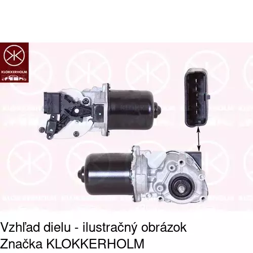 Motorček stieračov POLCAR 6071SWP1
