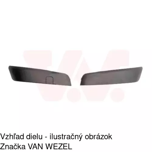 Lišta nárazníka 607207-5 /POLCAR/ - obr. 2