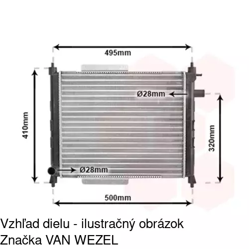 Chladiče vody 632008A1 /POLCAR/ - obr. 5
