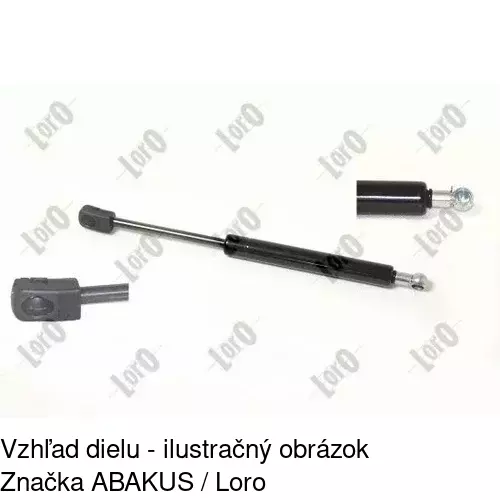 Plynová pružina 6523AB /POLCAR/ - obr. 3