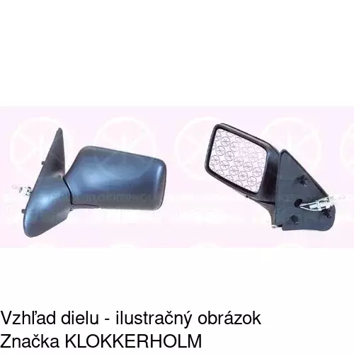 Vonkajšie zrkadlo 6713511E /POLCAR/ - obr. 3