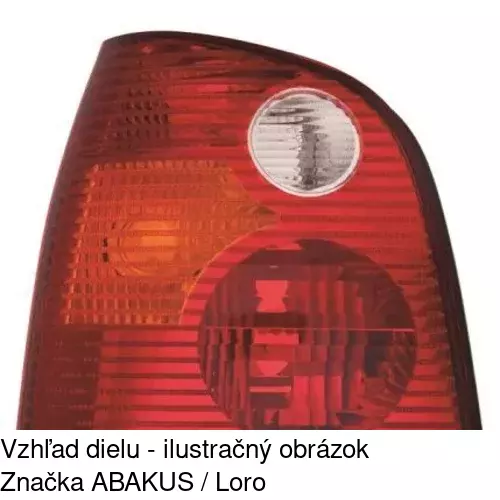 Zadné svetlo 6713882E /POLCAR/ - obr. 3