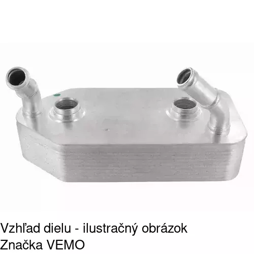 Chladiče oleja 6713L8-1 /POLCAR/ - obr. 1