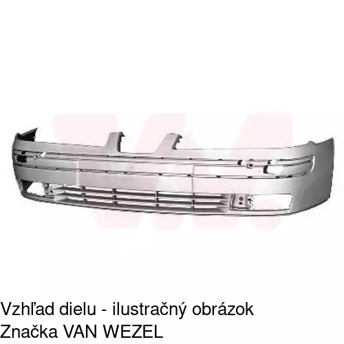 Predný nárazník 671407 /POLCAR/ - obr. 1