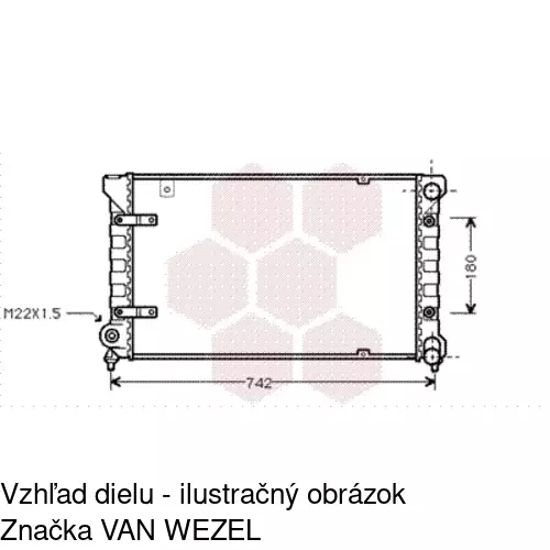Chladiče vody 672008A1 /POLCAR/ - obr. 5