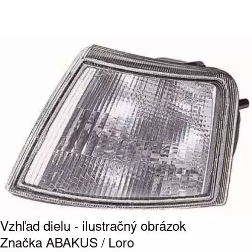 Predná smerovka 6721201E /POLCAR/ - obr. 1
