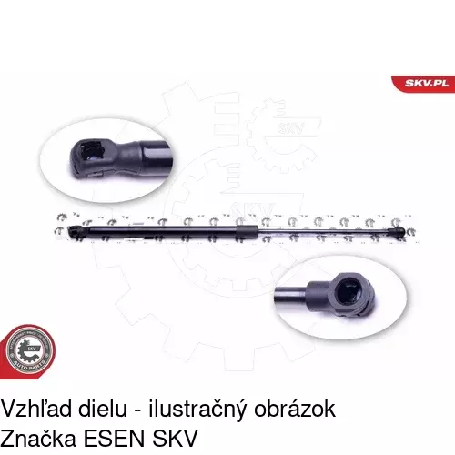 Plynová pružina 6722ABD /POLCAR/ - obr. 4
