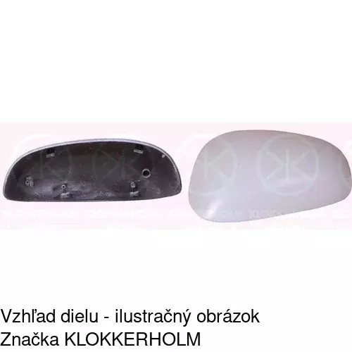 Rám vonkajšieho zrkadla 672654PM /POLCAR/ - obr. 3