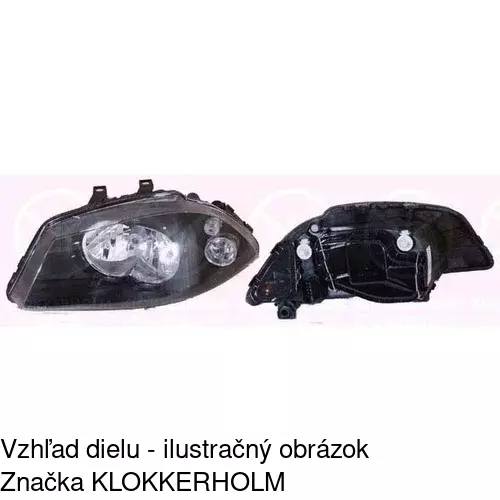Hlavný reflektor 6730090E /POLCAR/ - obr. 2