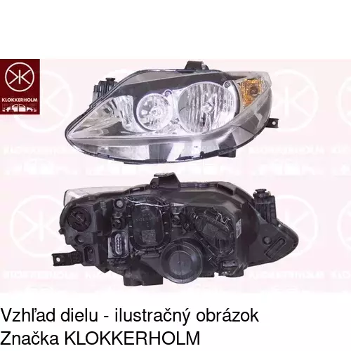 Hlavný reflektor 6732094E /POLCAR/ - obr. 3