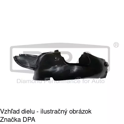 Podblatník (plast) 6732FL1T /POLCAR/ - obr. 2