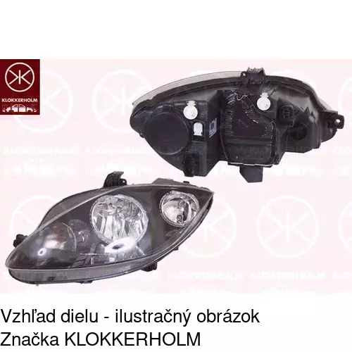 Hlavný reflektor 6755093E /POLCAR/ - obr. 3