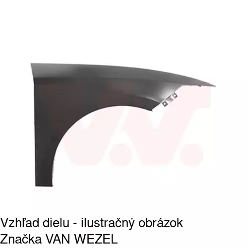 Predný blatník 67C102 /POLCAR/ - obr. 1