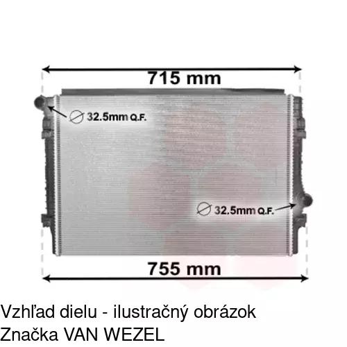 Chladiče vody 67C108-1 /POLCAR/ - obr. 5