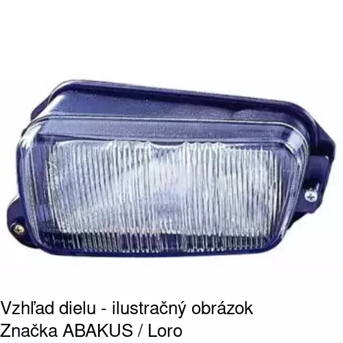 Hmlové svetlo - predné 691030-2 /POLCAR/ - obr. 1