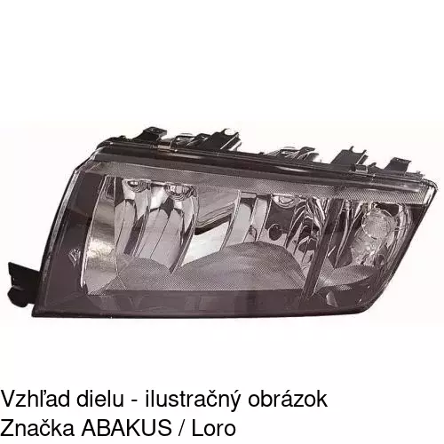 Hlavný reflektor 6913103H /POLCAR/ - obr. 3