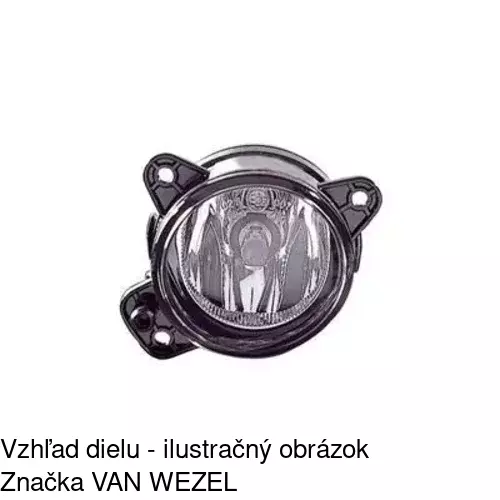 Hmlové svetlo - predné 6913292E /POLCAR/ - obr. 5