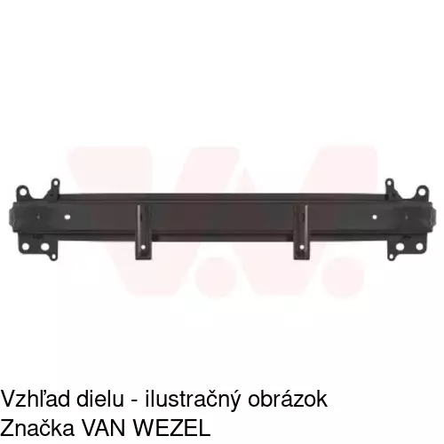 Výstuha nárazníka 691507-3 /POLCAR/ - obr. 3
