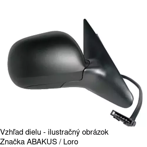 Vonkajšie zrkadlo 6920525M /POLCAR/ - obr. 4