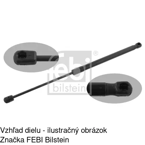 Plynová pružina 6922AB1 /POLCAR/ - obr. 1