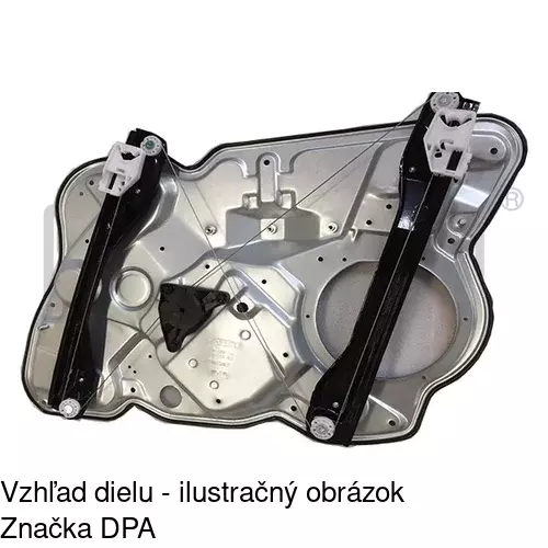 Mechanizmus sťahovania okna elektrický bez motora 6922PSG5 /POLCAR/ - obr. 5