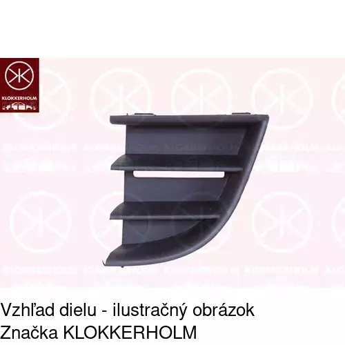 Kryt v nárazníku POLCAR 692327-4