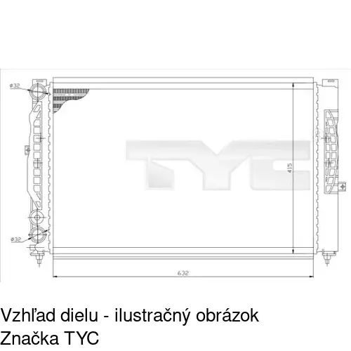 Chladiče vody 692508B1 /POLCAR/ - obr. 5