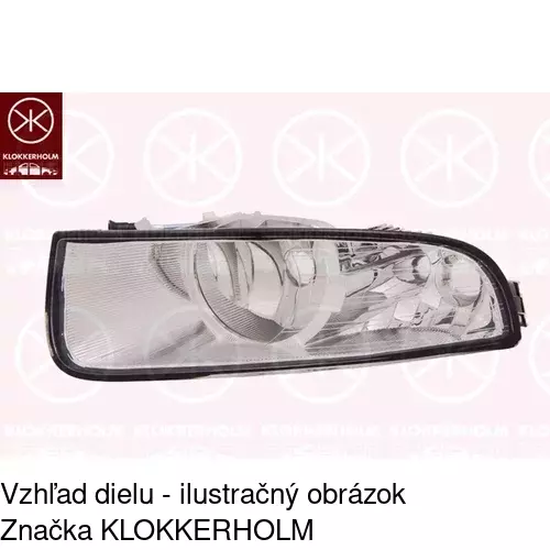 Hmlové svetlo - predné 6926292E /POLCAR/ - obr. 1
