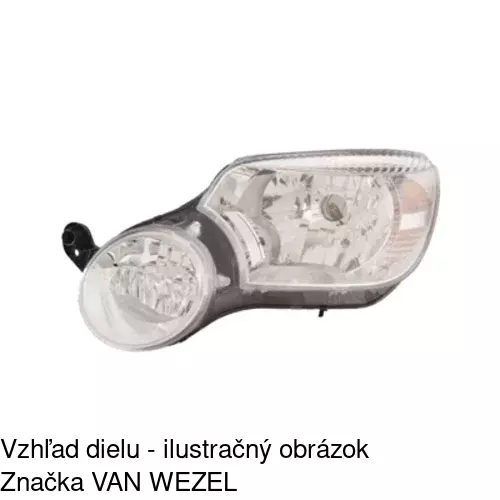Hlavný reflektor 693509-E /POLCAR/ - obr. 4