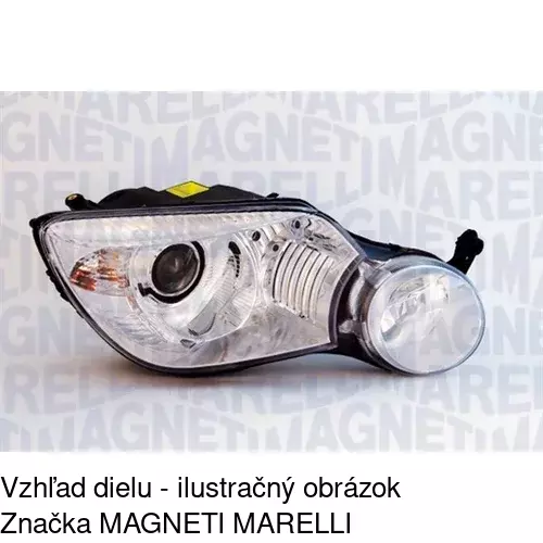 Hlavný reflektor POLCAR 6935102U