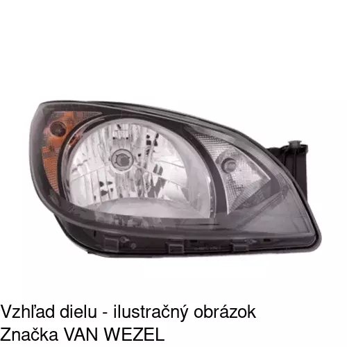 Hlavný reflektor 69A110-E /POLCAR/ - obr. 1