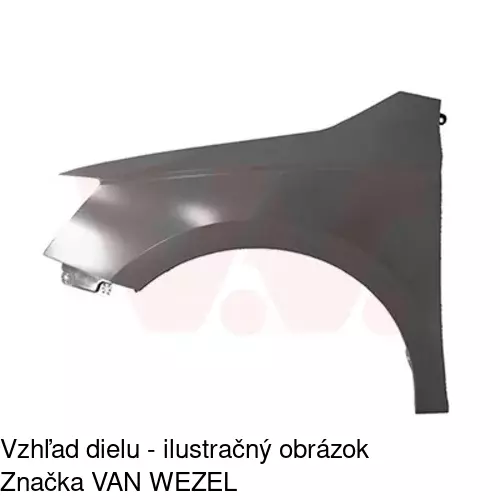 Predný blatník 69B201 /POLCAR/ - obr. 1