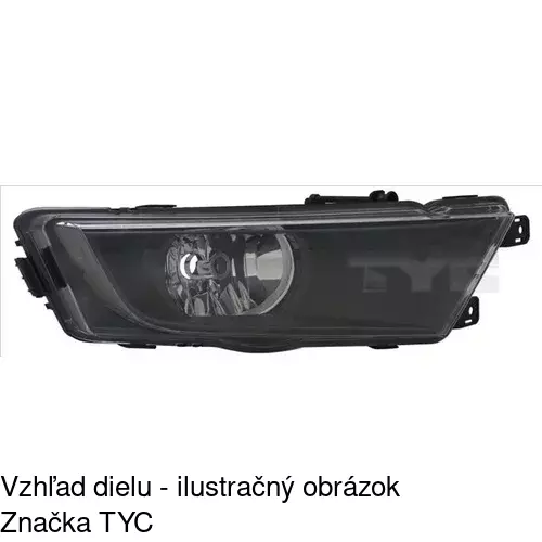 Hmlové svetlo - predné POLCAR 69C1292E