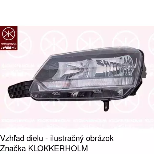 Hlavný reflektor POLCAR 69X1091U