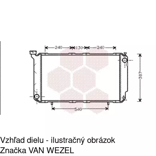 Chladiče vody 720508-1 /POLCAR/ - obr. 2