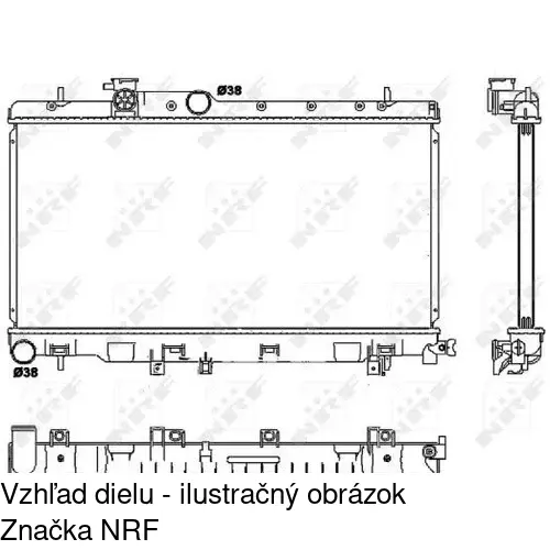 Chladiče vody 721208-3 /POLCAR/ - obr. 1