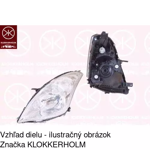 Hlavný reflektor 741509-E /POLCAR/ - obr. 4