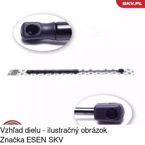 Plynová pružina 7415AB /POLCAR/ - obr. 2