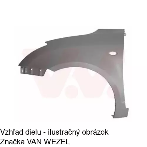 Predný blatník 742301 /POLCAR/ - obr. 1