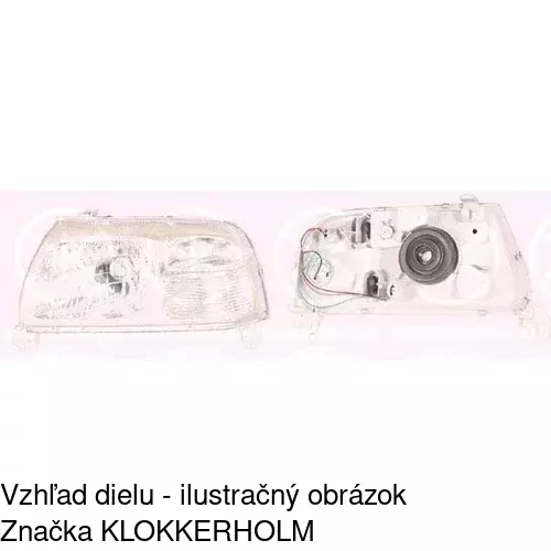Hlavný reflektor 7424100E /POLCAR/ - obr. 4